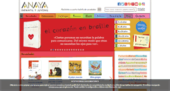 Desktop Screenshot of anayainfantilyjuvenil.es
